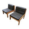 Pair of Baumann 70's armchairs
