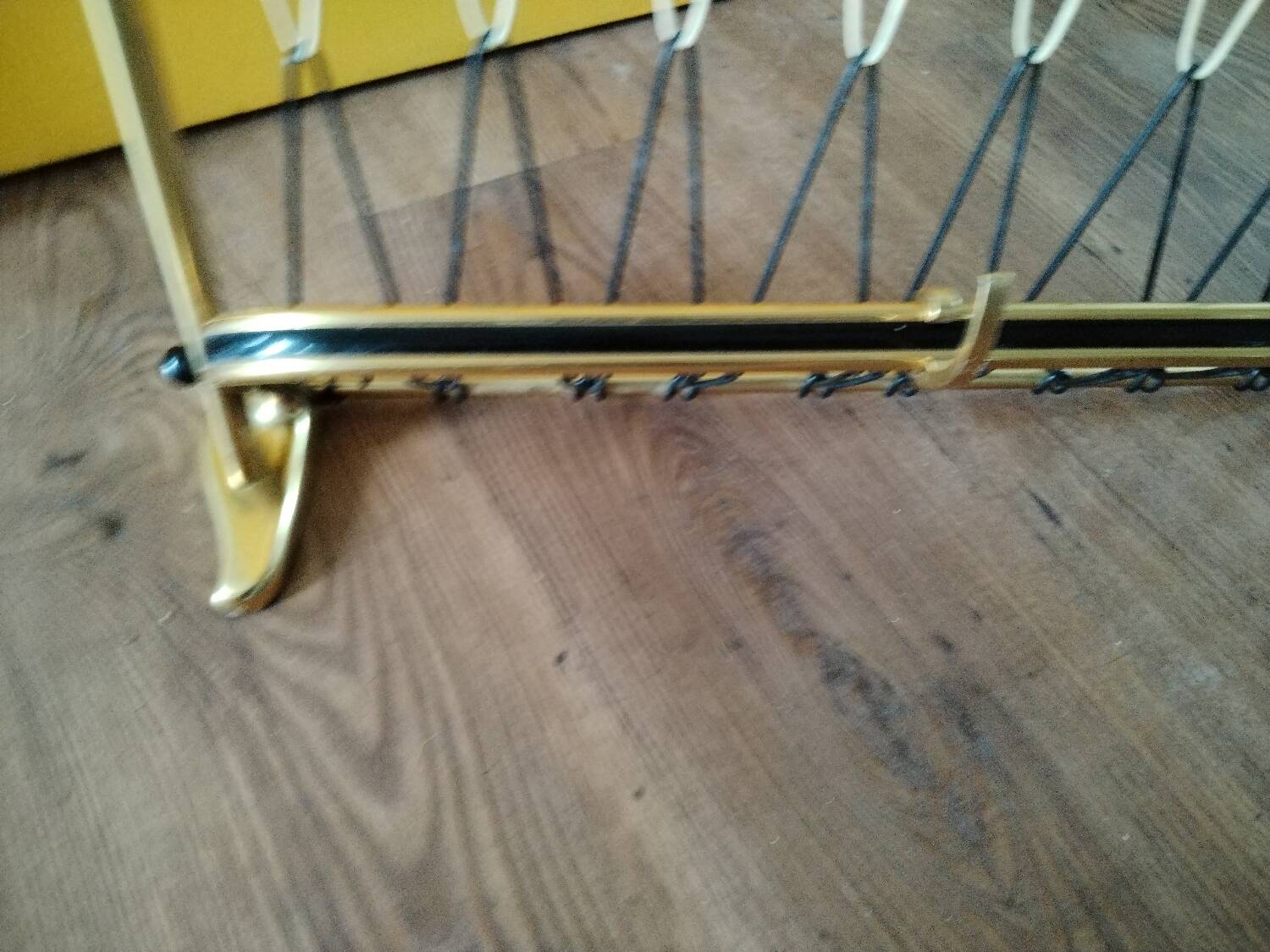 Pretty wall coat rack from the 60s