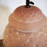 Terracotta lamp "CHAUMETTE Paris"