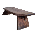 Brutalist shepherd bench