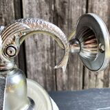 Old Art Deco Fish Wall Lamp