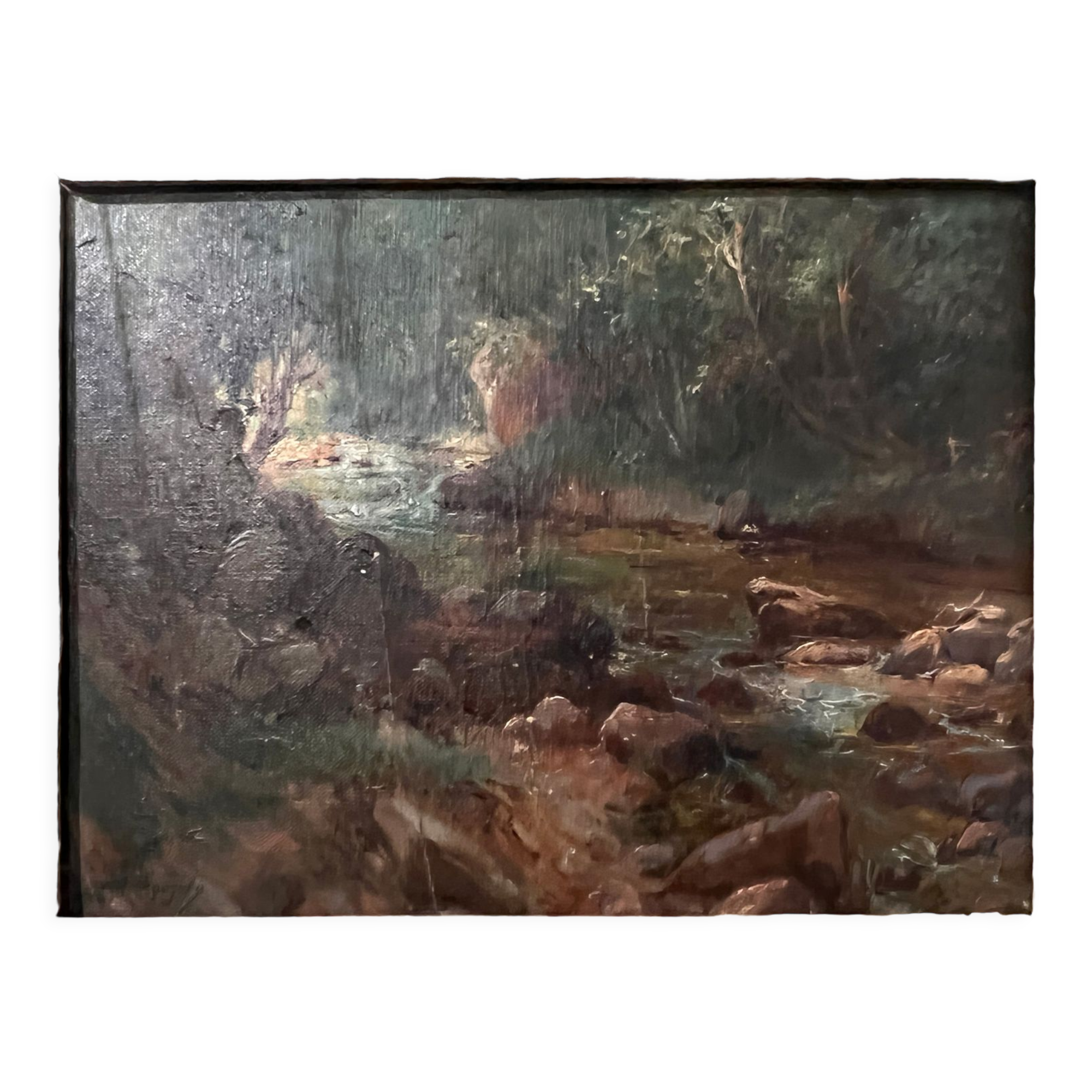 Painting by Albert Regagnon