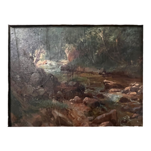 Peinture de albert Regagnon