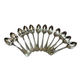 12 silver-plated teaspoons