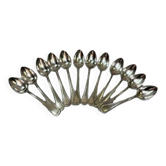 12 silver-plated teaspoons