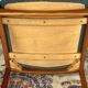 Set of 4 vintage Danish wood and wool chairs by Sax, Denmark 1960s
