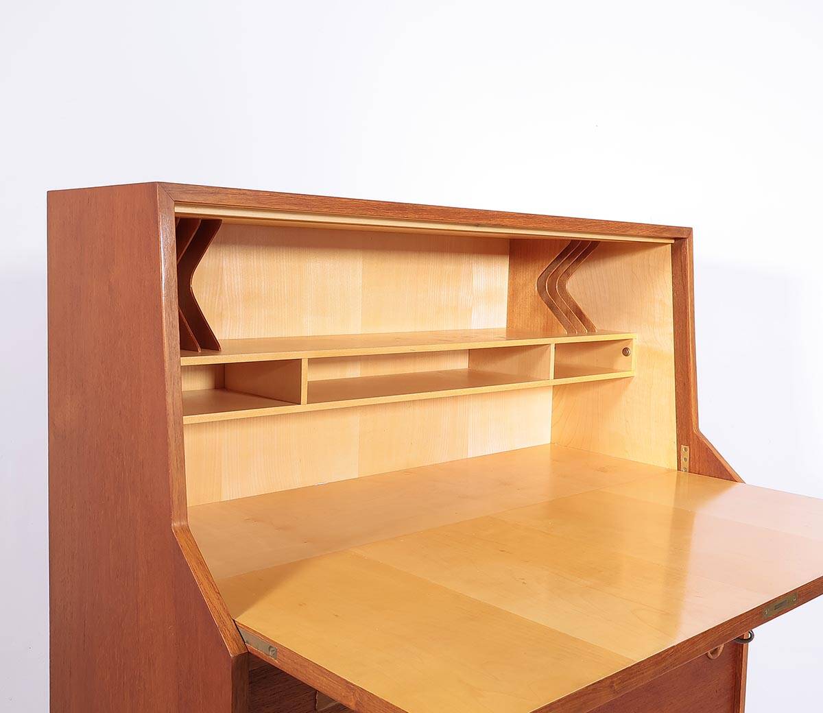 Vintage teak secretary from the 60s