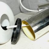 Vintage opaline pendant lamp 1970