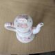 HB HENRIOT QUIMPER pink flower coffee maker