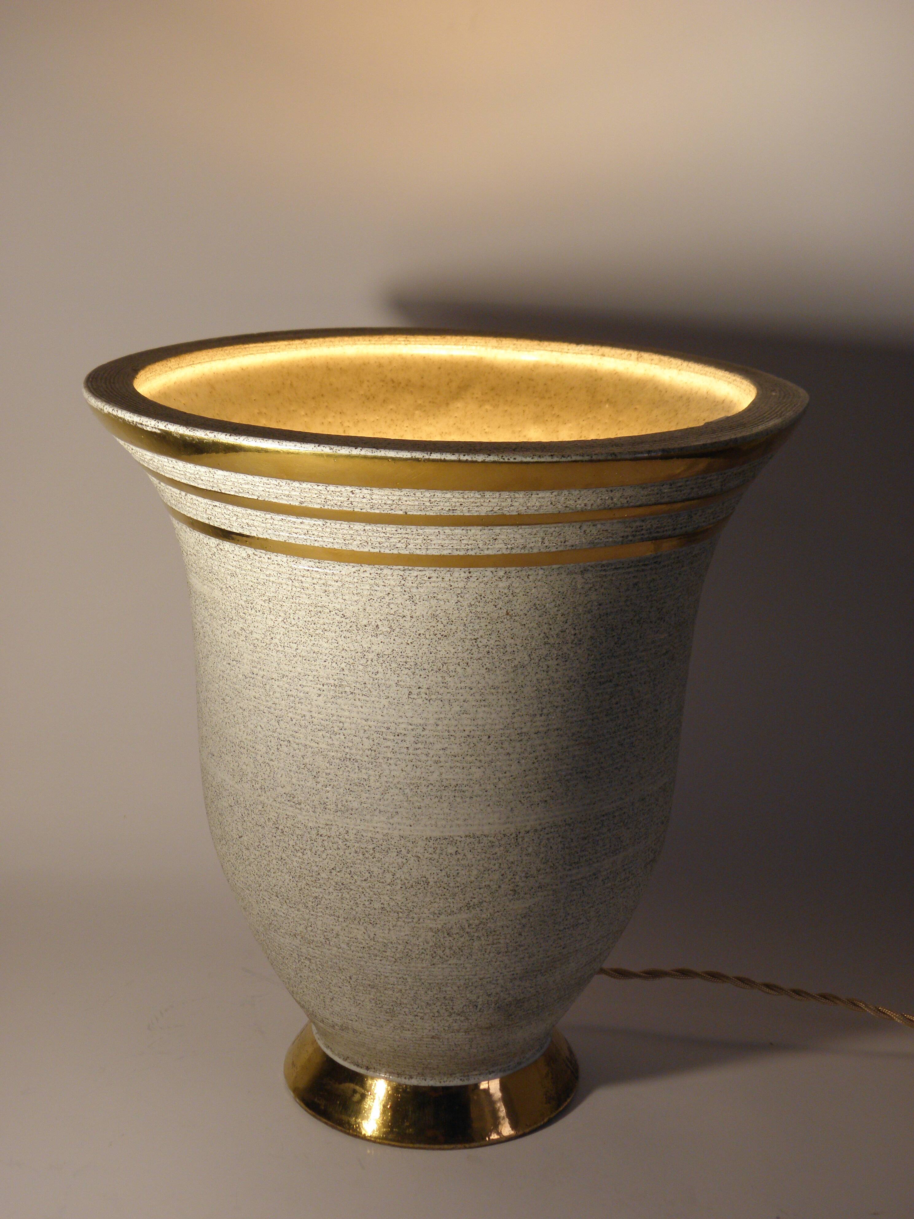 Art Deco basin lamp L. Brisdoux (1878-1963)