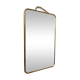 Vintage golden barber mirror