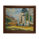 Oil painting on panel