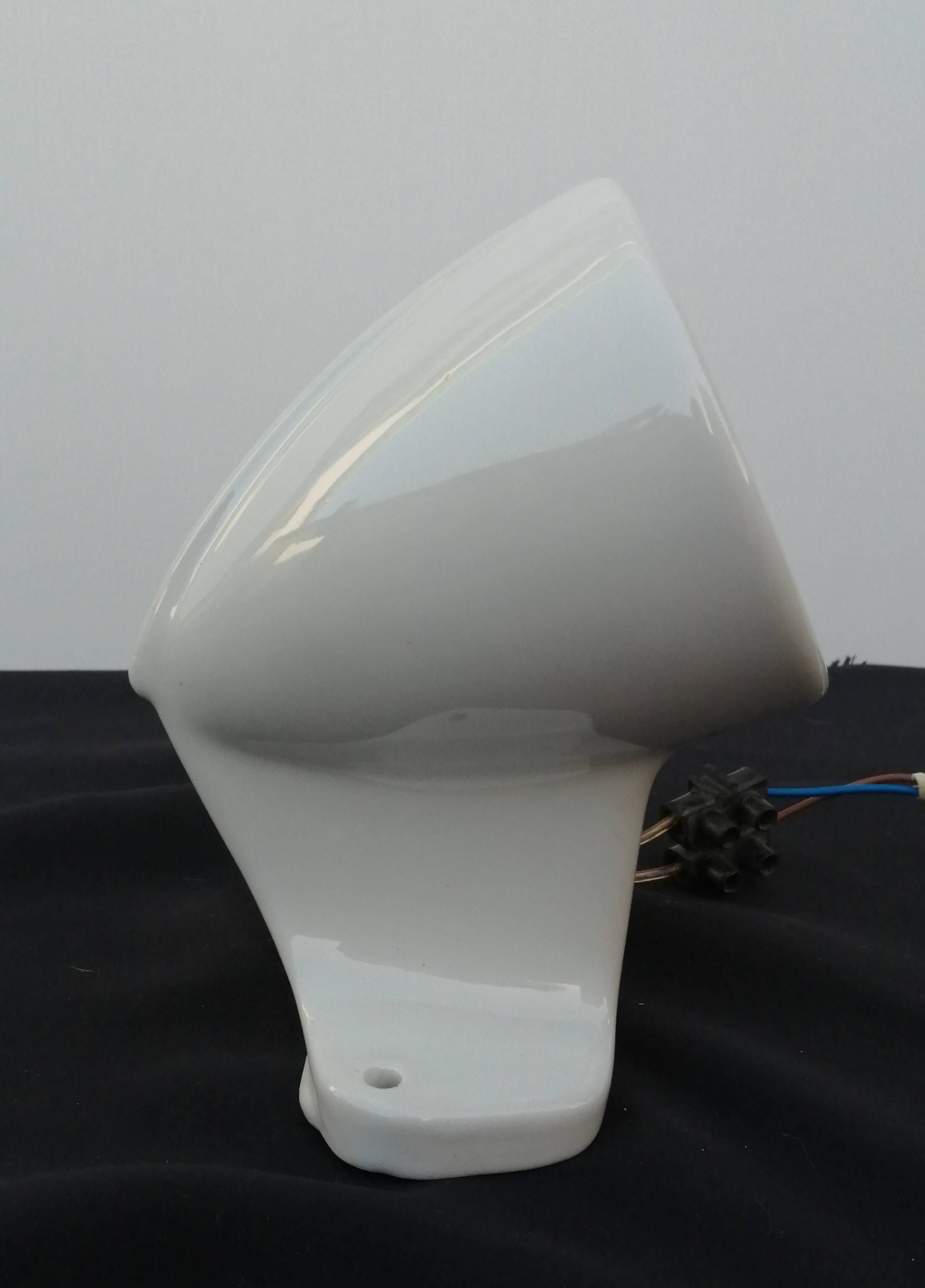 Porcelain wall lamp made in Spain vintage 1930