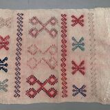 Old Turkish narrow Kilim Runner 114x50 cm shabby chic, vintage kelim