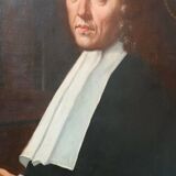 Antique portrait of a magistrate, late 17th - early 18th century