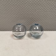 Two small "Rondo" ball vases by Per Lütken for Holmegaard Glassworks 1961