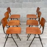 Set of 6 vintage Marko chairs