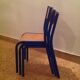 3 school chairs