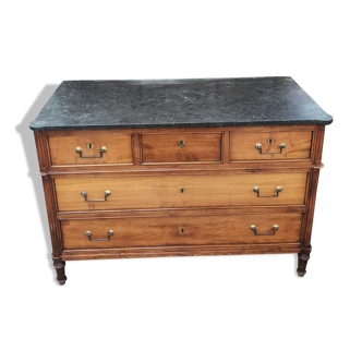 18th century chest of drawers in cherry wood