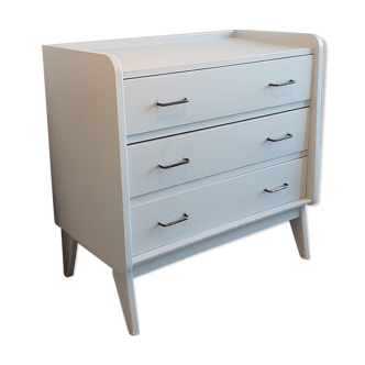 Chest of drawers Scandinavian mind feet compass circa 1960