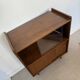 Buffet vaisselier vintage placage chêne