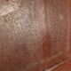 Large Indian wooden wardrobe with 2 doors and 4 shelves, raw wood interior
