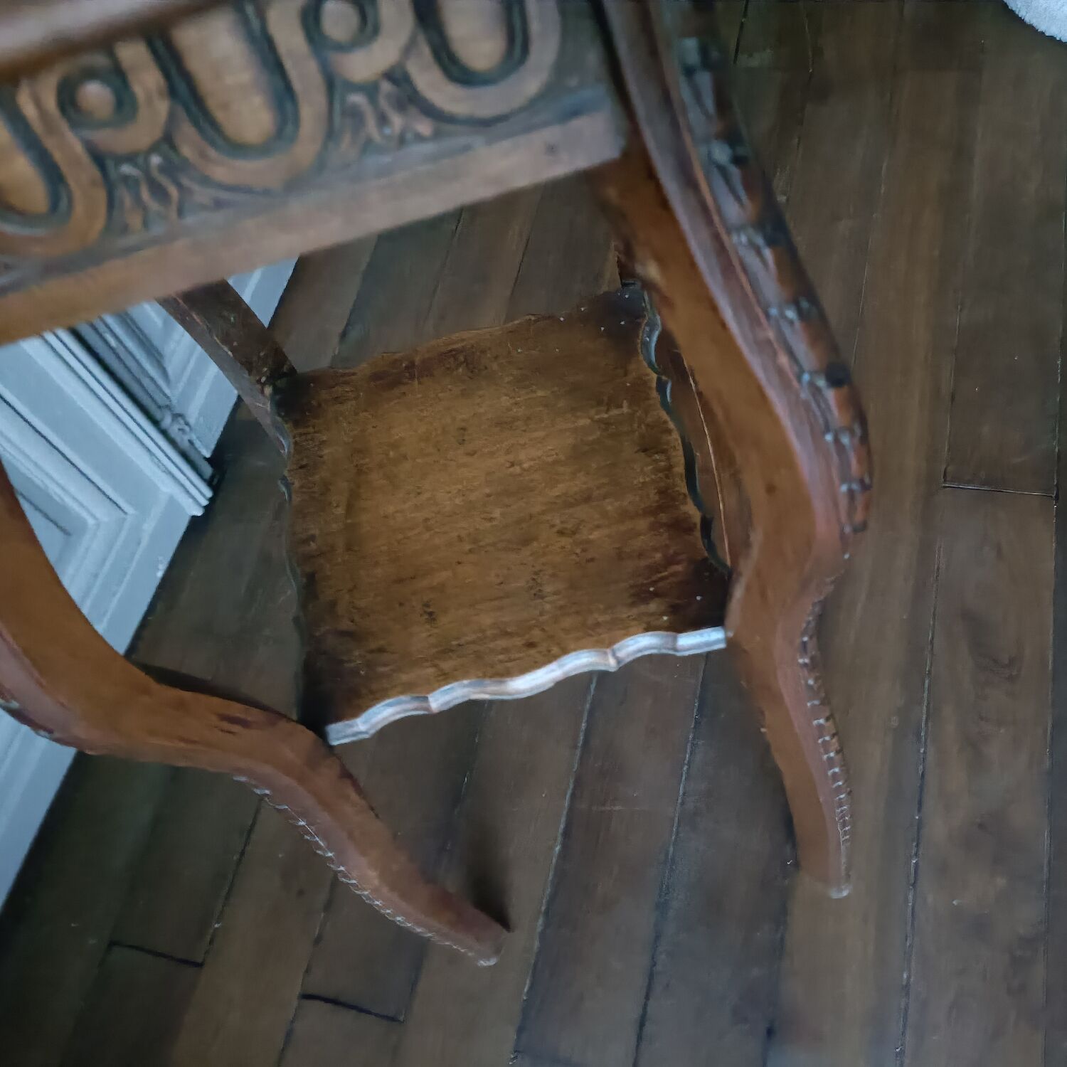 Side table, Art Deco accent table