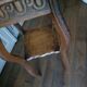 Side table, Art Deco accent table