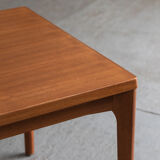 Extendable square dining table by Vejle Stole Møbelfabrik, Denmark 1960’s