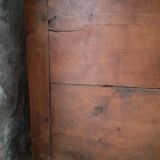 Renovated old chest in solid oak