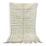 Moroccan Berber rug in natural wool 250cm x 150cm