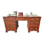 Small Desk with Drawers in Mahogany, 19th Century