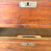Antique Italian walnut chest of drawers dating to the late 19th centur