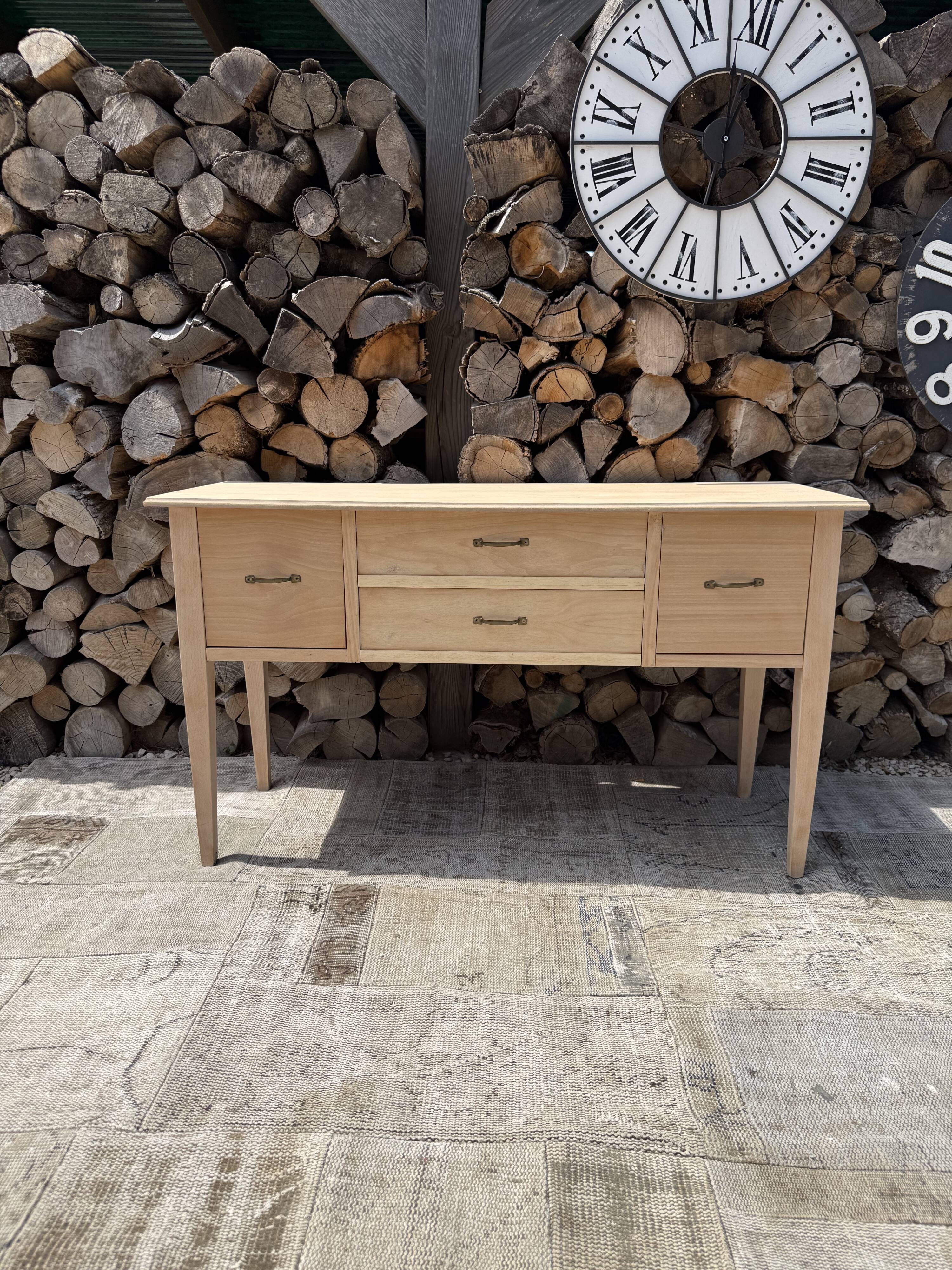 Small renovated antique buffet