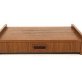 Wall-mounted teak shelf, Sweden, 1960