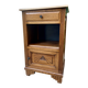 Refurbished Art Deco furniture – satin black & gold accents, one-of-a-kind piece