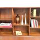 Teak and brass bookshelf designed by Peter Løvig Nielsen, CI.