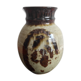 Vase en grès émaillé années 60/70