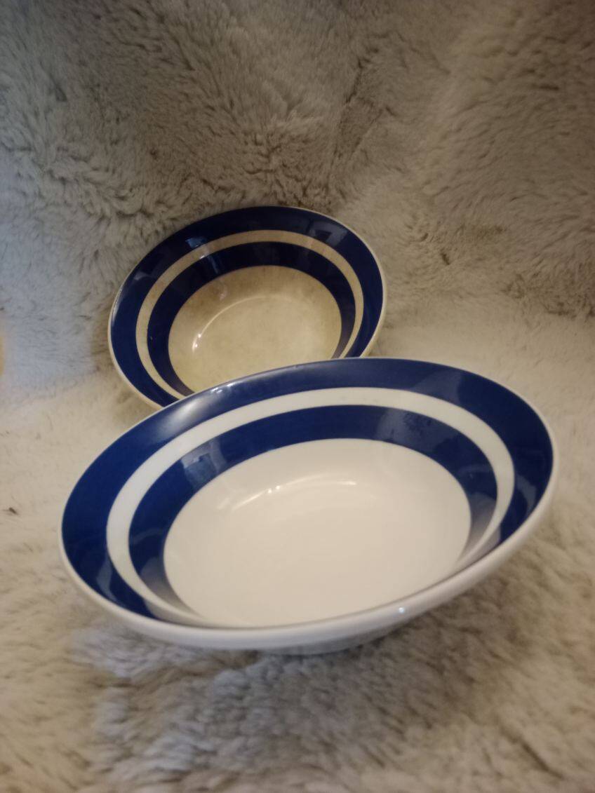 2 vintage England Staffordsmire bowls