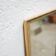 Vintage mirror in gilded wood 126cm x 28cm