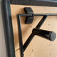 Black leather 'Marlo' lamp, Afra & Tobia Scarpa for Molteni, Italy 1980s