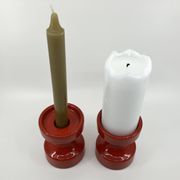 2 Steuler ceramic candle holders • Design Cari Zalloni • Circa 60-70