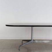 Large Wood and Aluminum Table by Charles & Ray Eames for Herman Miller, 1960s