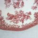 Wedgwood English dessert service iron earth pink floral