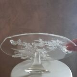 Plat a tarte en verre