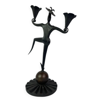 Chandelier dancing clown Dagobert Pechce Wiener Werkstatte