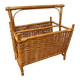 Rattan magazine rack - 60s/70s - Riviera spirit
