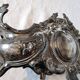 Late 19th century plated bronze planter, Louis XV style rocaille decoration