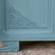 Armoire parisienne art déco bleue grisé 1930
