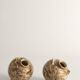 Satsuma Earthenware Vases, Hand-Painted Polychrome, Japan, Set of 2